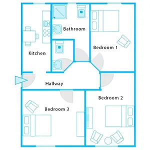  Apartment The Weichsel, 3br Up To 6 People In Friedrichshain